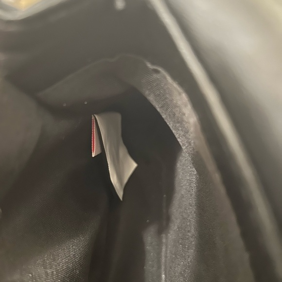 VALENTINO ORLANDI Black Quilted Bag Purse Metal Chain Shoulder Strap MSRP $279 - Picture 8 of 9